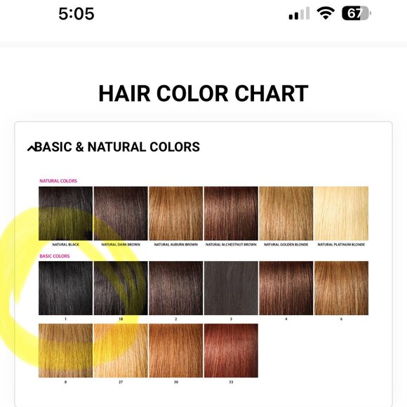 Janet Collection Noir Fit Clip - Natural Black color - 18" or 22" available - Picture 2 of 7